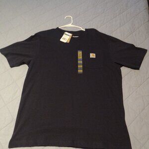 Carhartt Original Fit T-Shirt Brand New, Blue Men's Medium